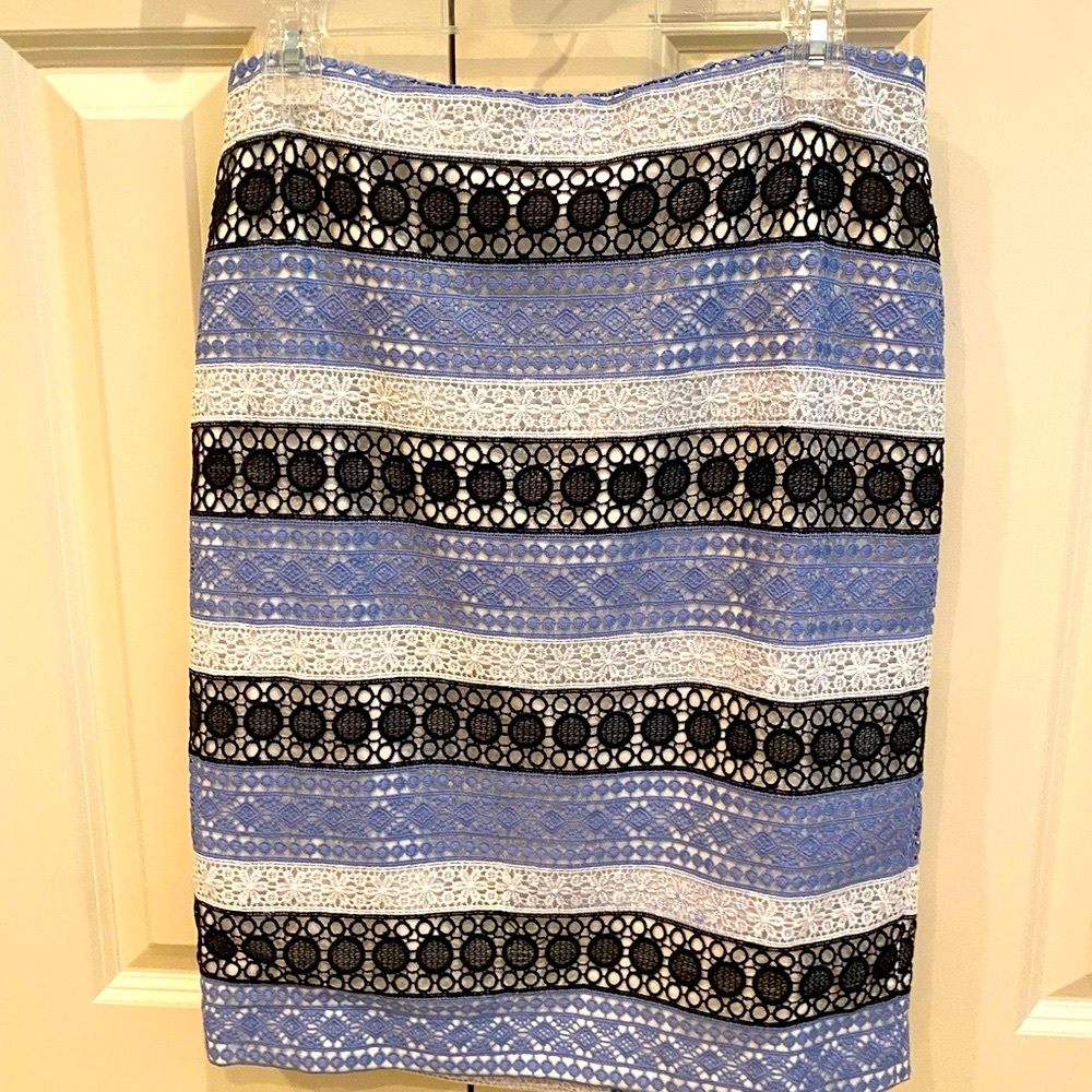 Talbots lace skirt, lined. Excellent condition. Never worn.